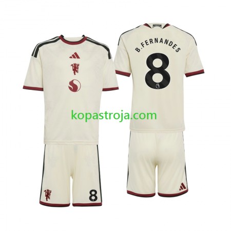 Billiga Fotbollströjor Manchester United Bruno Fernandes 8 Barn Tredje tröja 2026/27 Kortärmad